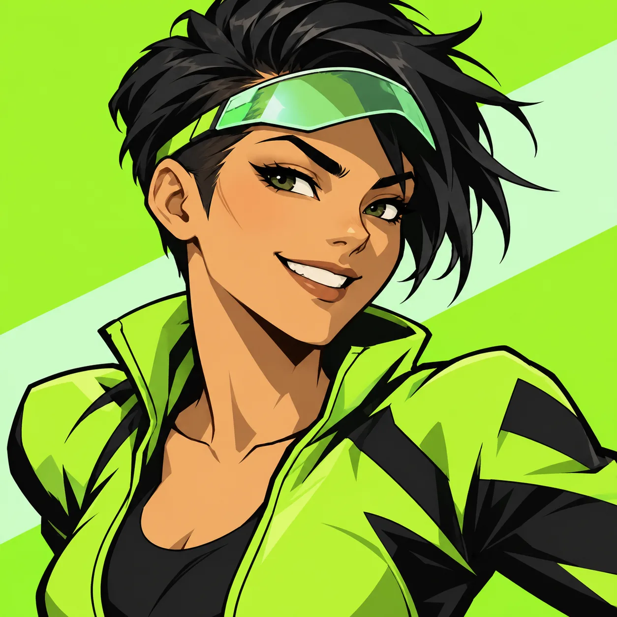 Your newly unlocked green runner